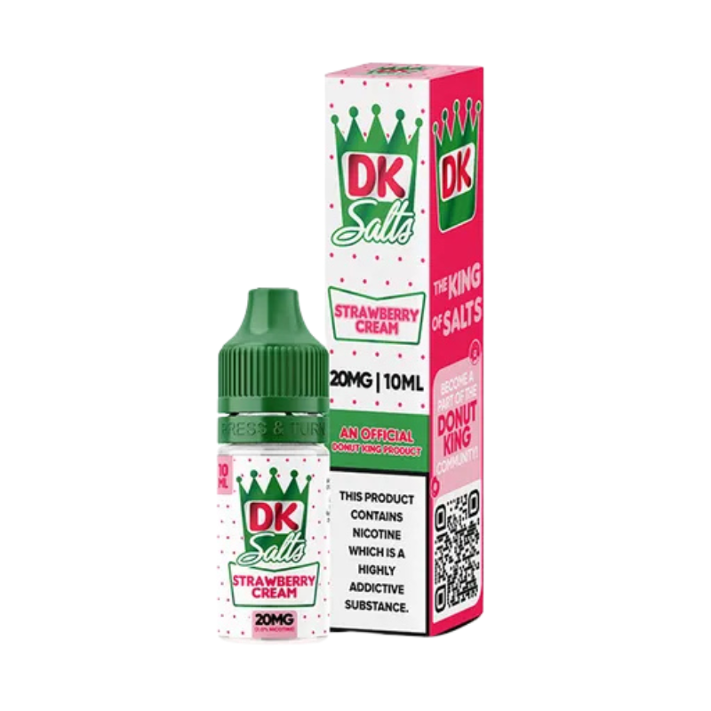 Strawberry Cream Donut King Bar Juice Nic Salt 10ml E-liquid 50/50
