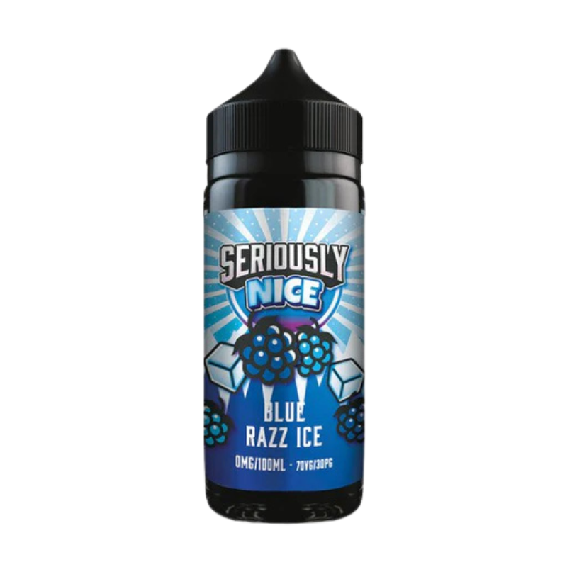 Blue Razz Ice Doozy Vape Co Seriously Nice 100ml Shortfill 0mg