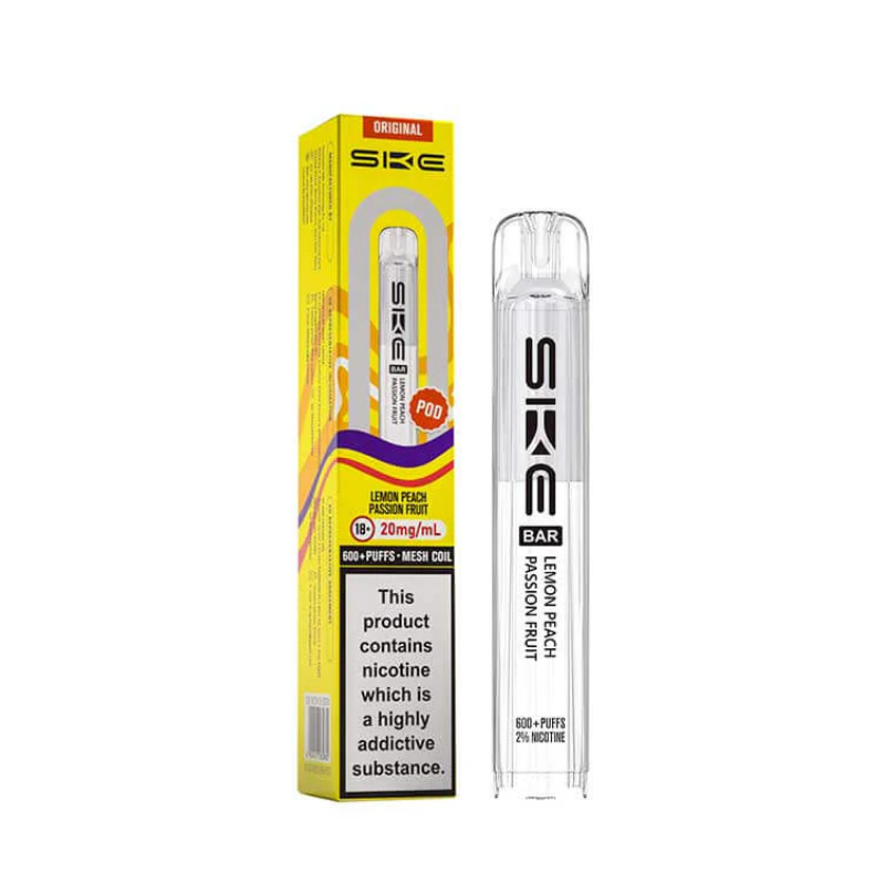 Lemon Peach Passion Fruit SKE Bar 600 Replacement Prefilled Pod 20mg