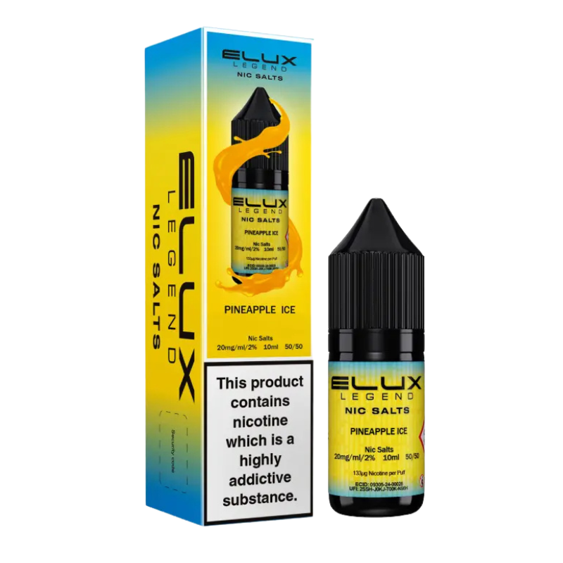 Pineapple Ice Elux Legend Nic Salt 10ml E-Liquid