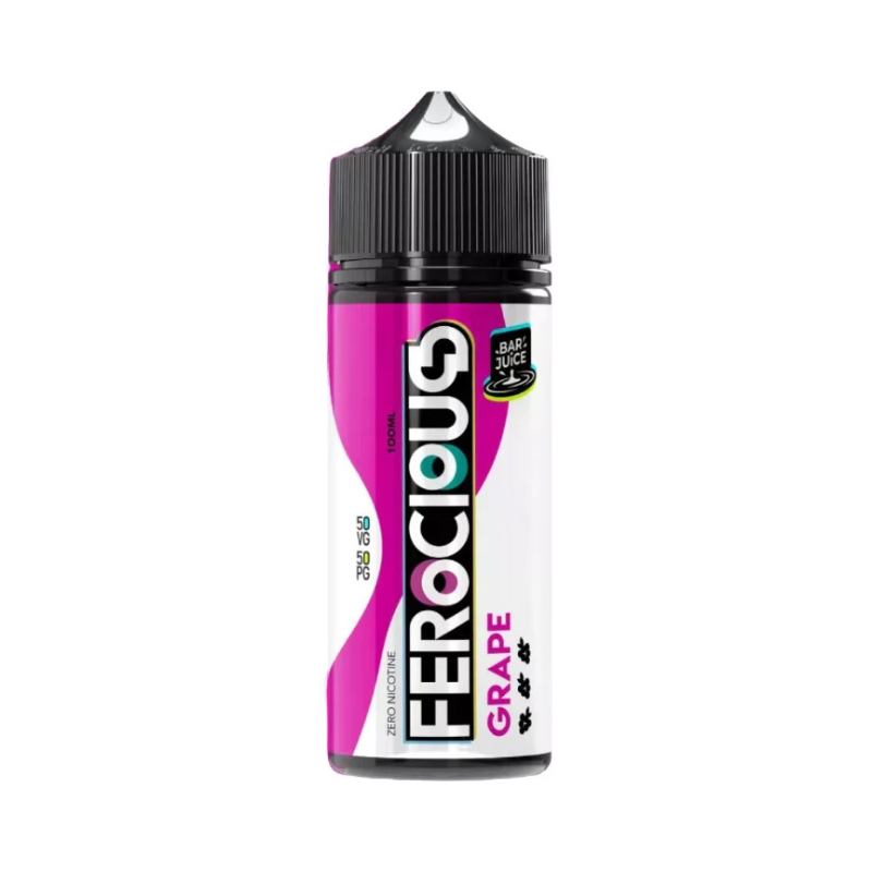 Grape 0mg Ferocious 100ml Shortfill (50VG/50PG)