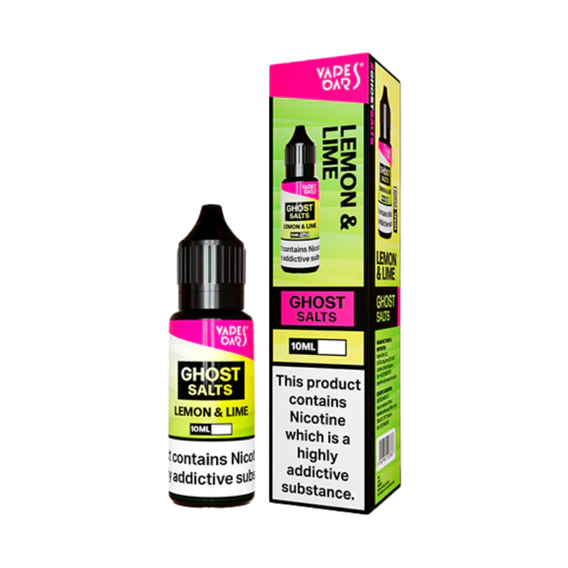 Lemon & Lime Ghost Nic Salt E-Liquid By Vapes Bars