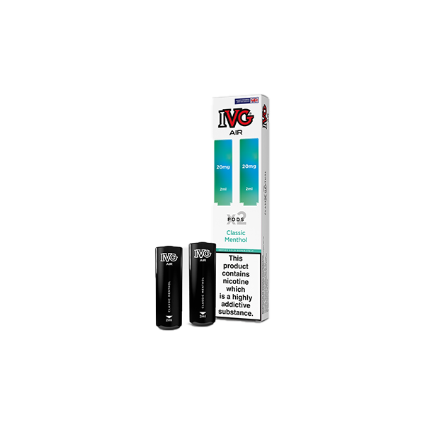 I VG Air Prefilled Pods 2ml 1200 Puffs 20mg