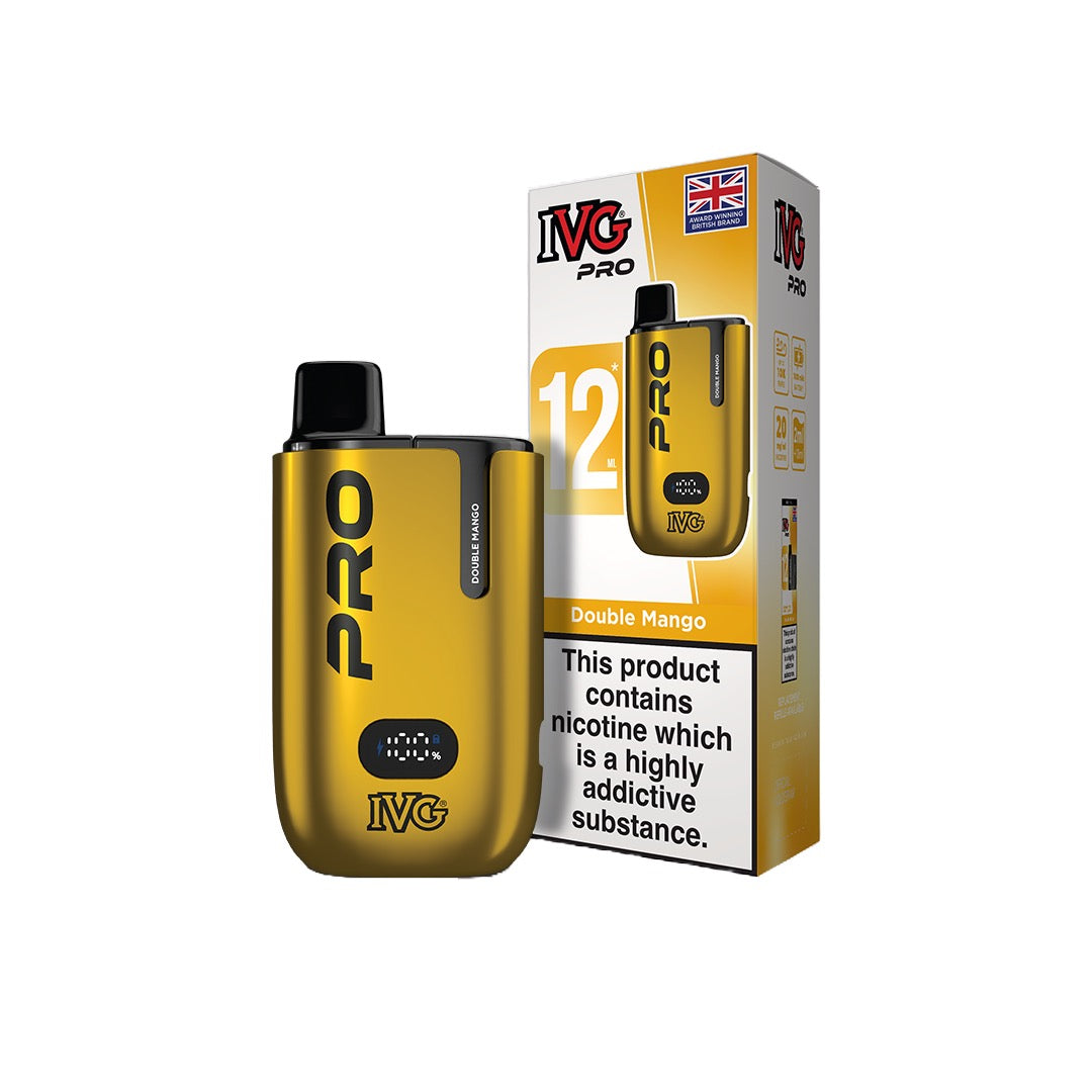 IVG Pro 12 Prefilled Pod Vape Kit 10000 Puffs 20mg