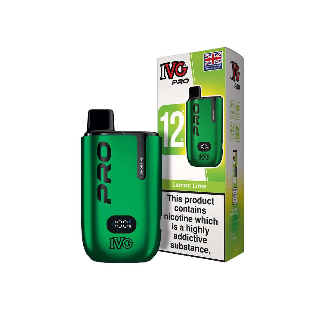 IVG Pro 12 Prefilled Pod Vape Kit 10000 Puffs 20mg