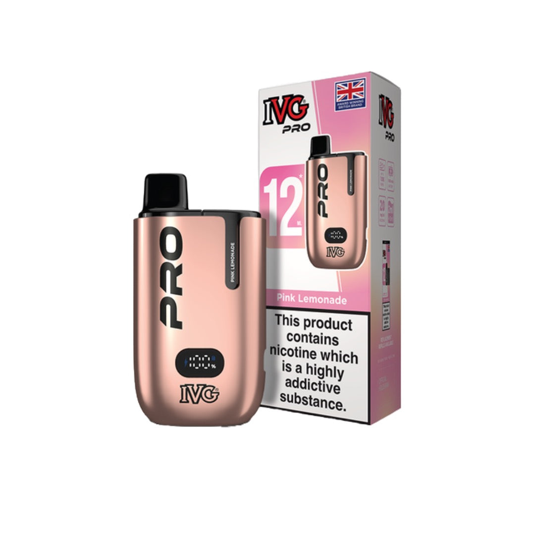 IVG Pro 12 Prefilled Pod Vape Kit 10000 Puffs 20mg