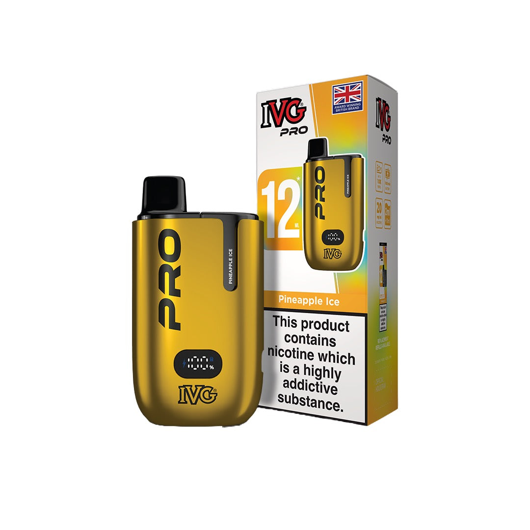 IVG Pro 12 Prefilled Pod Vape Kit 10000 Puffs 20mg
