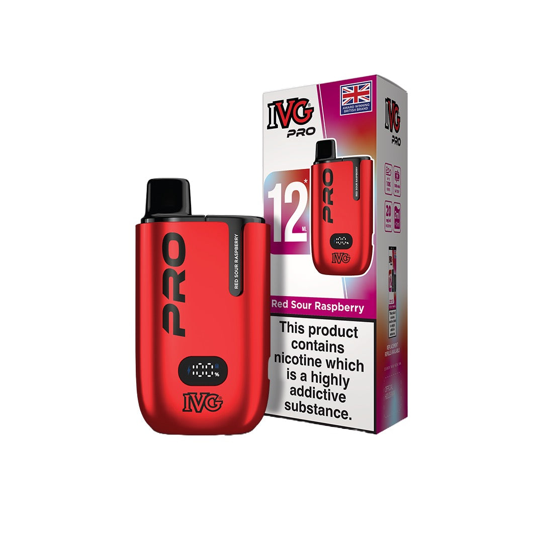 IVG Pro 12 Prefilled Pod Vape Kit 10000 Puffs 20mg