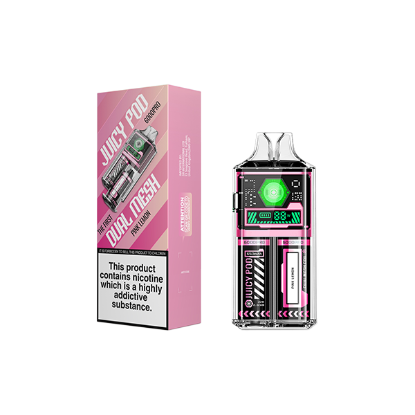 Juicy Pod 6000 Pro Disposable Vape Kit 6000 Puffs 20mg