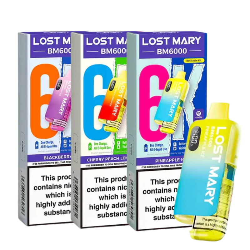 Lost Mary BM6000 Compliant Post June 1st Prefilled Pod Kit 20mg