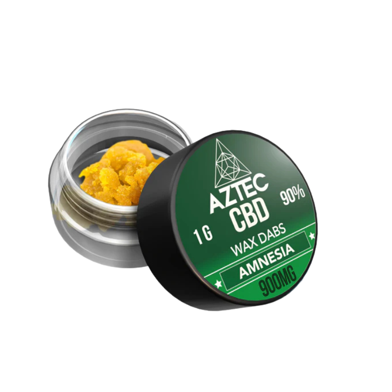 Amnesia Aztec CBD 900mg CBD Wax/Crumble - 1g