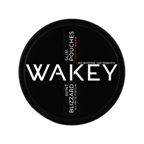 Blizzard Mint Wakey Energy Caffeine Pouches 100mg - 20 Pouches - PRONTO VAPES