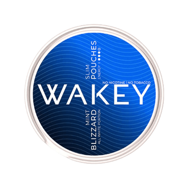 Blizzard Mint Wakey Energy Caffeine Pouches 50mg - 20 Pouches - PRONTO VAPES