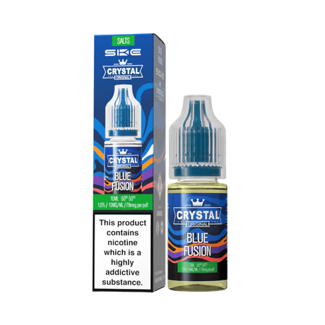 Blue Fusion SKE Crystal Nic Salt 10ml E - Liquid 50/50 - PRONTO VAPES