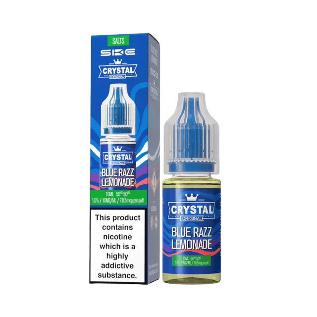 Blue Razz Lemonade SKE Crystal Nic Salt 10ml E - Liquid 50/50 - PRONTO VAPES