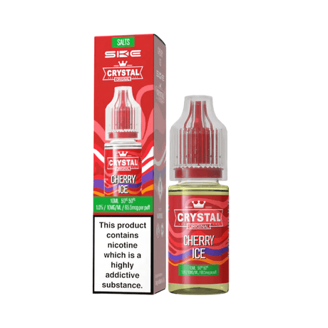 Cherry Ice SKE Crystal Nic Salt 10ml E - Liquid 50/50 - PRONTO VAPES