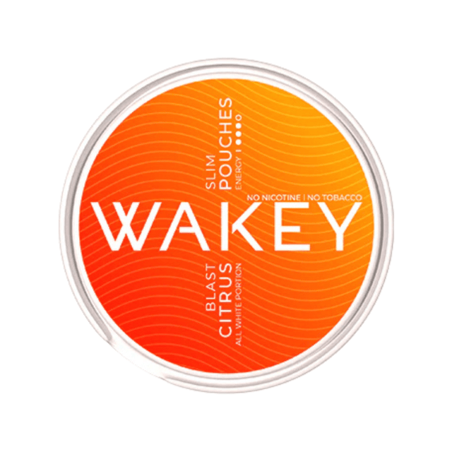 Citrus Blast Wakey Energy Caffeine Pouches 50mg - 20 Pouches - PRONTO VAPES