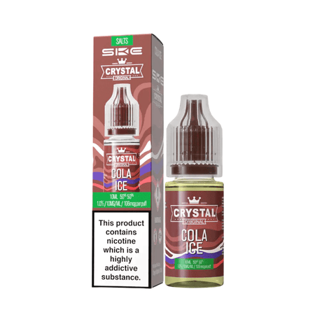 Cola Ice SKE Crystal Nic Salt 10ml E - Liquid 50/50 - PRONTO VAPES