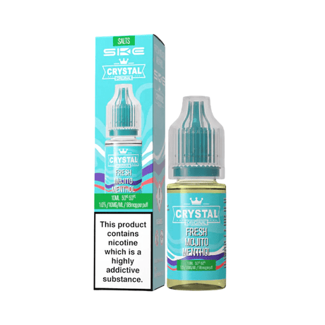 Fresh Mojito Menthol SKE Crystal Nic Salt 10ml E - Liquid 50/50 - PRONTO VAPES