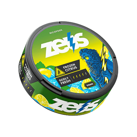 Frozen Citrus ZEUS Nicotine Snus Pouches - 20 Pouches - PRONTO VAPES