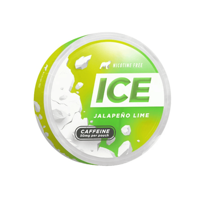 Jalapeno Lime 50mg Ice Range Caffeine Pouches - 20 Pouches - PRONTO VAPES