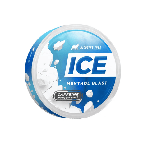 Menthol Blast 100mg Ice Range Caffeine Pouches - 20 Pouches - PRONTO VAPES