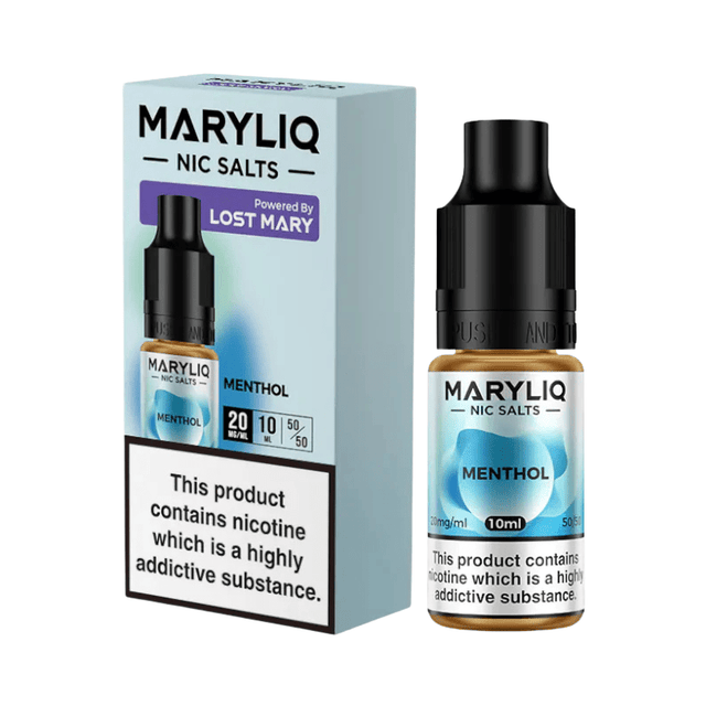 Menthol MARYLIQ Nic Salt E - Liquid by Lost Mary - PRONTO VAPES