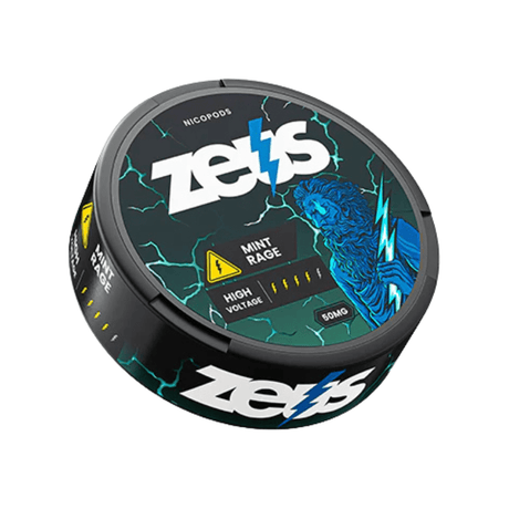 Mint Rage ZEUS Nicotine Snus Pouches - 20 Pouches - PRONTO VAPES