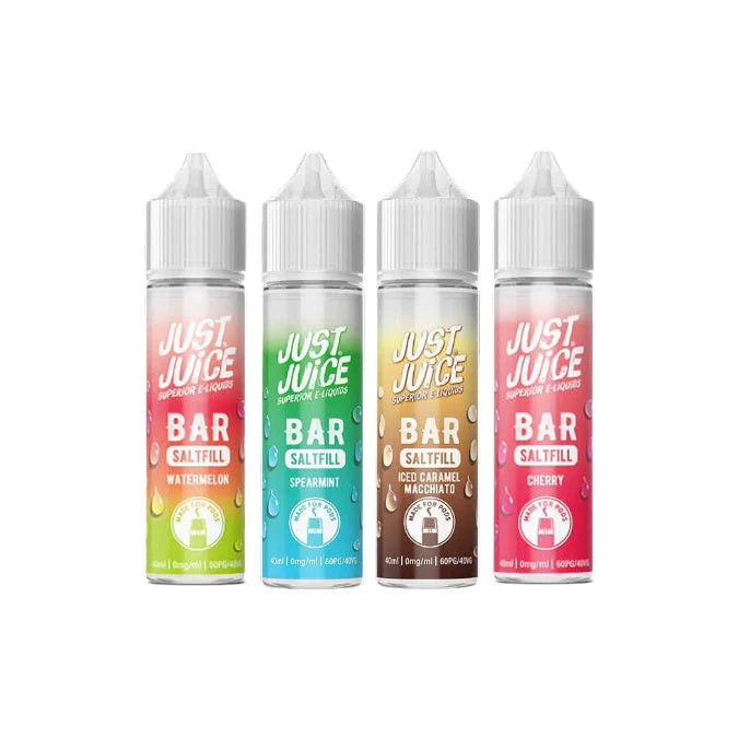 0mg Just Juice Bar Saltfill 40ml Shortfill (40VG/60PG)